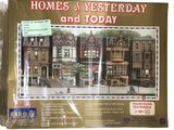 a picture of a picture of a home of yesterday and today