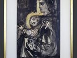an image of a painting of a woman holding a child