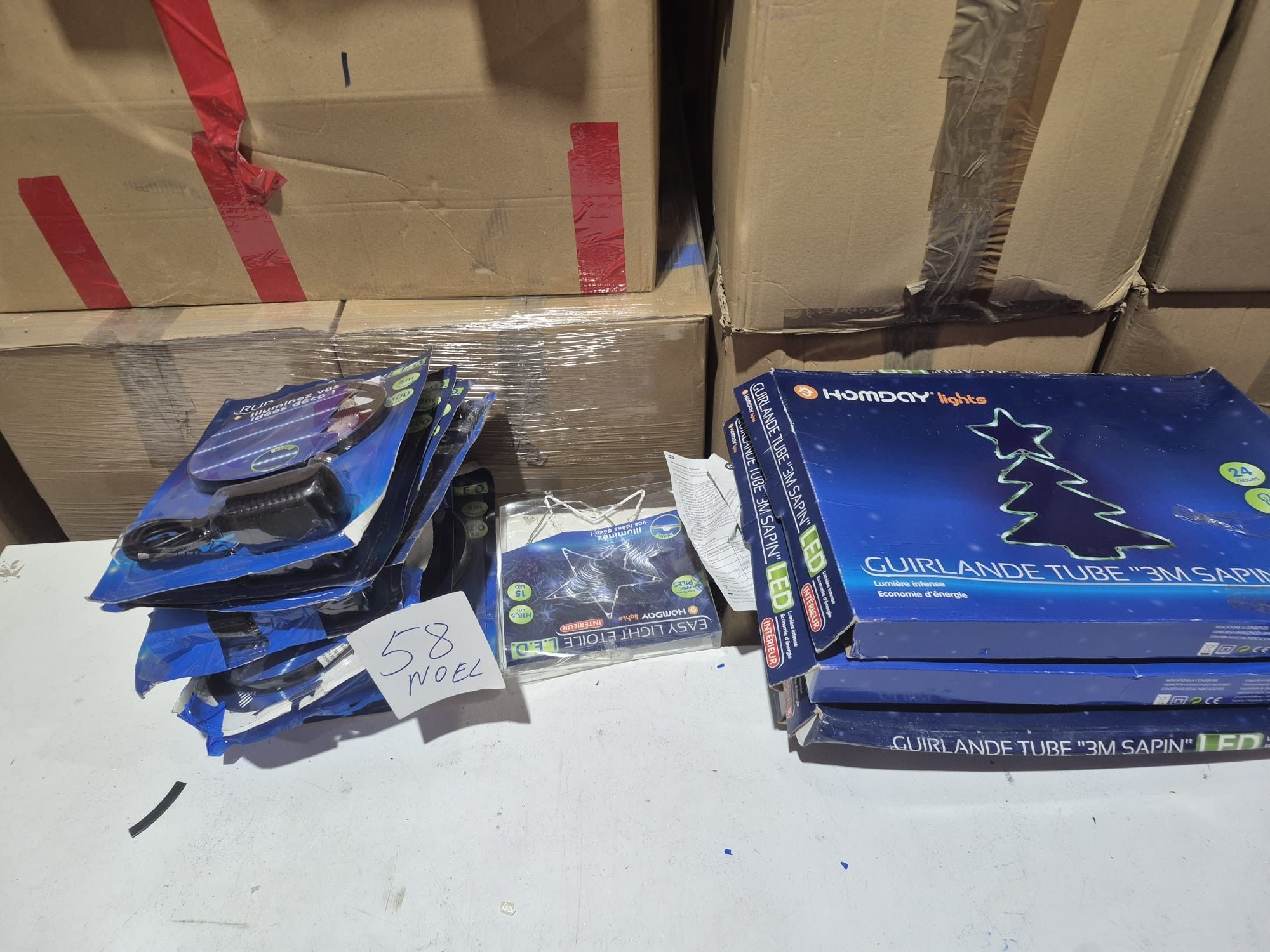 Lot de 11 articles lumineux de Noël de la marque Homday Ligh…