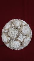 Lampe boule en coquillages, h. 25 cm (photo 5)