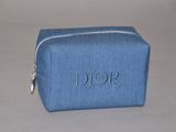 Trousse de maquillage Christian Dior en denim bleu