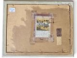 a picture of a picture in a box on the wall