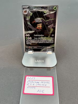 Pokemon : Crabaraque, 183/182 Ultra Rare Secrete, Ev4 - Bon …