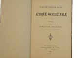 an open book with a black and white title on it
