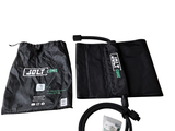 une image représentant un sac noir muni d'un cordon noir, un sac noir muni d'un cordon noir, un sac noir muni d'un cordon noir et un sac noir muni d'un