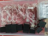 a plastic box with a bunch of wires in it