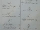 a page of a book with a list of things on it