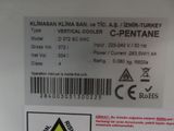 a label on the back of a machine that says kliman kliman san