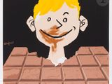 an image of a painting of a man with a smile on his face