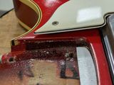 a close up of a toaster and a toaster on a table