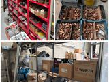 plusieurs photos montrant tout un éventail d'outils de différents types dans une pièce