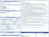a close up of a sheet of paper with information on it