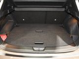 a trunk of a car with the back seats down