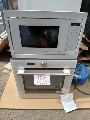 Lot de 2 appareils encastrables Brandt : four + micro-ondes