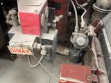 a close up view of the engine of a truck