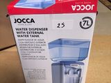 boxed water dispenser with external water tank for sale in los angeles, ca