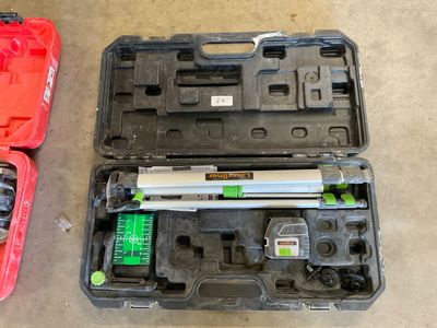 two tools in the case on the floor