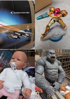 FORT ENSEMBLE DE JOUETS  (environ 1m3) DONT LEGO, JEUX DE SOCIETE, PEL - Photo 1