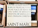 a box full of books that are sitting on a table
