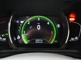 a close up of the dashboard of a car with a speedometer
