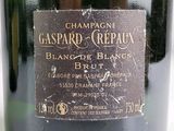 a bottle of champagne with a label on it