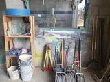 a room that has tools and tools in it