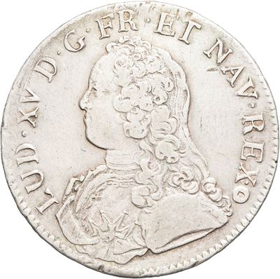 a close up of a coin on a white background