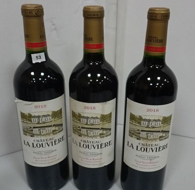 3 Bts Château La Louvière. Pessac Léognan.