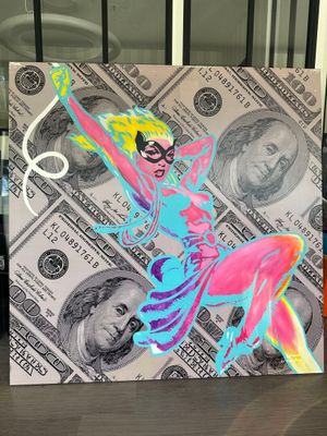 une image représentant une femme figurant sur un billet d'un dollar