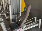 the gym equipment in the gym is clean and ready to use