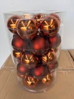 (x480) Boules de noêl 60 mm en verre "combiné brun" 16 tubes… (photo 2)