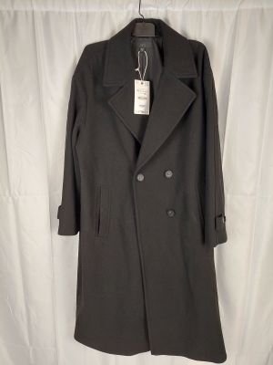 ZARA - Manteau long - Double boutonnage - Noir - Taille XXL …