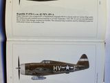two pages of a book with a picture of a plane on it