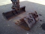 a close up of a bulldozer on the ground