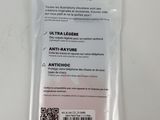 a close up of a plastic bag with a label on it