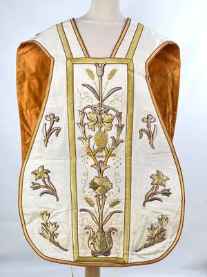 an image of a priest ' s vest on a mannequin