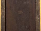 an image of a painting of a wooden frame on a wall
