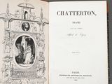 a book with a drawing of a clock on it