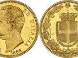 an image of a gold sovereign coin with a crown on it
