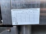 a picture of a label on a machine that is not working