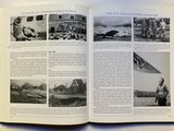 an open book with pictures of military men and planes