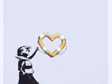 banksy girl with a heart balloon