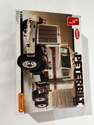 a box with a picture of a truck on it