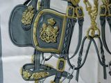 a picture of a horse ' s bridle and reins