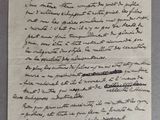 une lettre manuscrite du président des états-unis