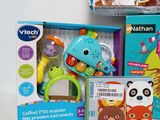 a lot of toys that are sitting on a table
