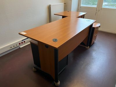 Bureau plat rectangulaire (80 x 160 cm env.