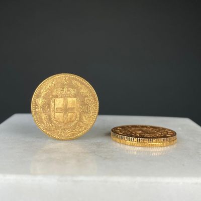 Ensemble de 3 pièces de 20 lire or - Photo 1