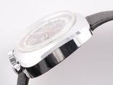 an image of a close up of a watch on a white surface