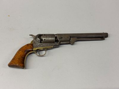 Colt Navy 1851, liégeois. Six coups en calibre 36. - Photo 1
